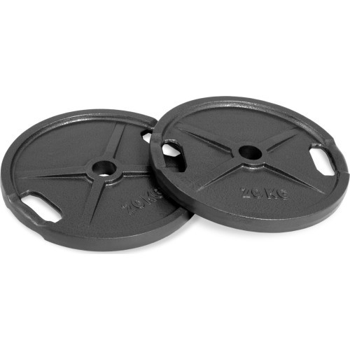 Čuguna olimpisko svaru disku komplekts KROON 5–25 kg - 5 kg