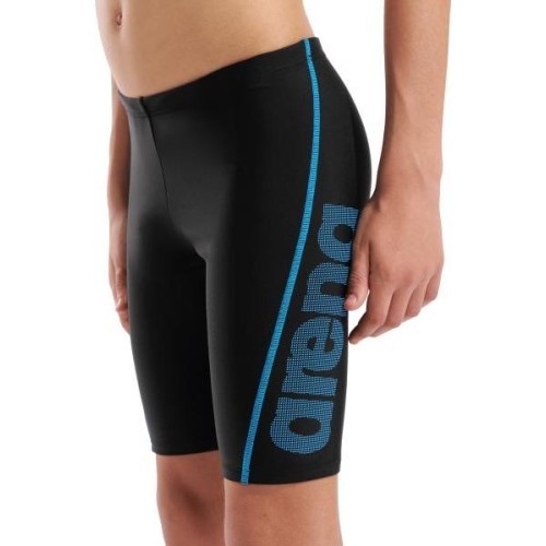 B Logo Jr Jammer R Black-Turquoise 10-11 - 507