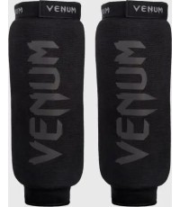 Venum Kontact apakšstilbu sargi bez pēdas - melns/melns