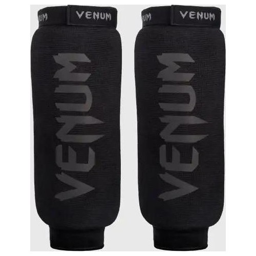 Venum Kontact apakšstilbu sargi bez pēdas - melns/melns