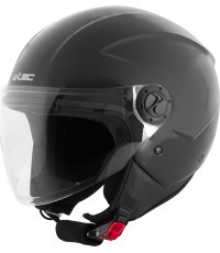 Atvērtā ķivere W-TEC Bareiro - Black Glossy