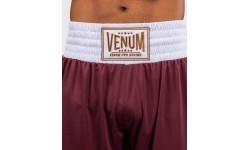 Боксёрские шорты Venum Classic, бордовые