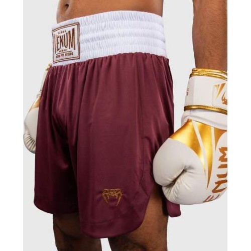 Venum Classic Boxing Shorts - Burgundy