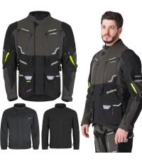 Мотоциклетная куртка W-TEC Daimick - Black and grey