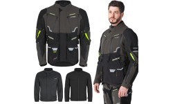 Motociklista jaka W-TEC Daimick - Black and grey