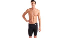 M Snakeskin Swim Jammer Black-Team Black 100 - 500