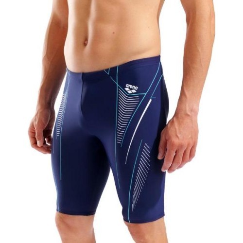 Vīriešu peldbikses Neo Stream, Navy-White-Water 100 - 701