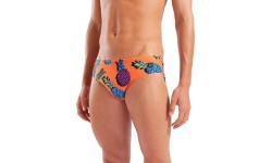 M Pineapples Swim Briefs Team Orange Multi 100 - 350