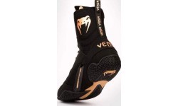 Boksa apavi Venum Elite Black/Bronze