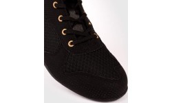 Boksa apavi Venum Elite Black/Bronze