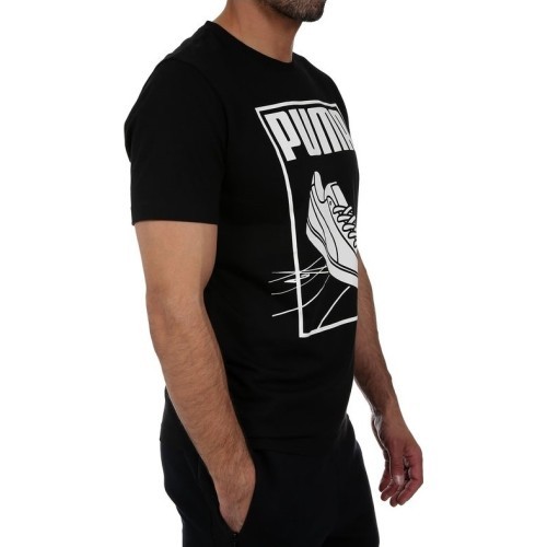 Футболка Puma Track Tee Cotton Black 594870 01