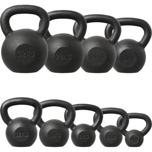 Cast Iron Kettlebell HMS KZG - 6 kg