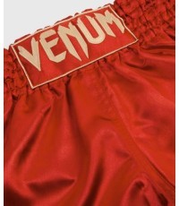 Muay Thai Shorts Venum Classic - Bordeaux/Gold