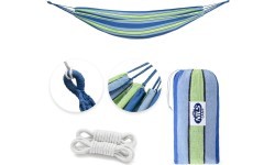 NC9003 BLUE-GREEN HAMMOCK NILS CAMP