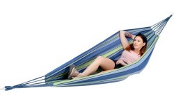 Zili zaļš šūpuļtīkls NC9003 NILS CAMP