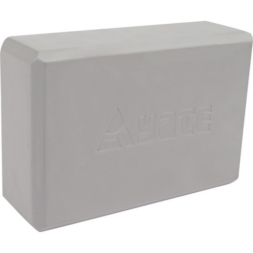 Jogas bloks Yate Yoga 22,8x15,2x7,6 cm, pelēks