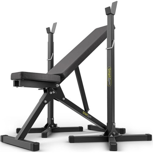 SmartGym Fitnesa piederumi SG1 (treniņu sols + statīvs ar stieņiem)