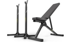 Training Set (Exercise bench + Adjustable barbell stands) SmartGym Fitness Accessories SG1 