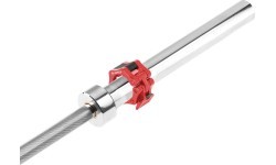 Olimpiskais stienis HMS GOP220, 2200 mm + fiksators ZG1000R