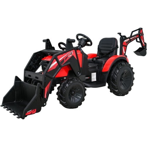 Buggy Tractor With Trailer 720-T Red