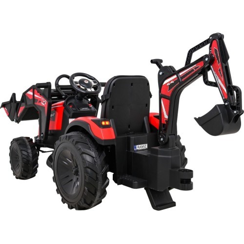 Buggy Tractor With Trailer 720-T Red