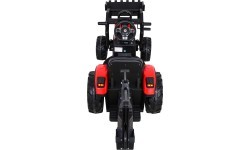 Трактор на аккумуляторе с прицепом Buggy 720-T, красный