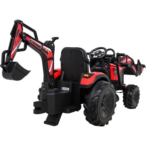 Buggy Tractor With Trailer 720-T Red