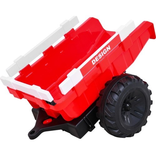 Buggy Tractor With Trailer 720-T Red