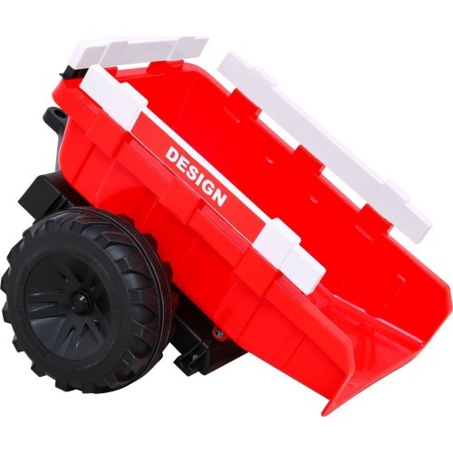 Buggy Tractor With Trailer 720-T Red