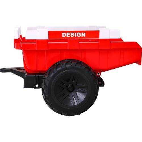 Buggy Tractor With Trailer 720-T Red