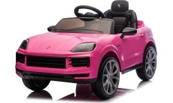 Elektromobilis Porsche Cayenne, rozā