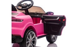 Elektromobilis Porsche Cayenne, rozā