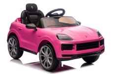 Электромобиль Porsche Cayenne, розовый