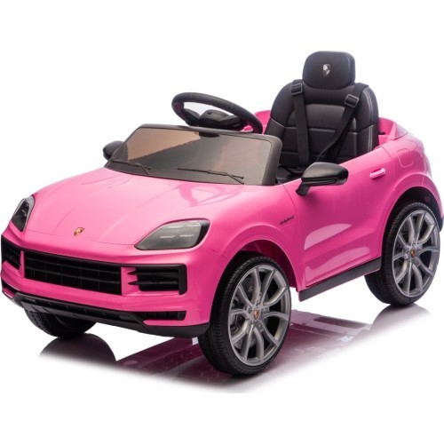Электромобиль Porsche Cayenne, розовый