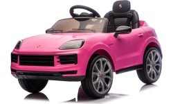 Elektromobilis Porsche Cayenne, rozā
