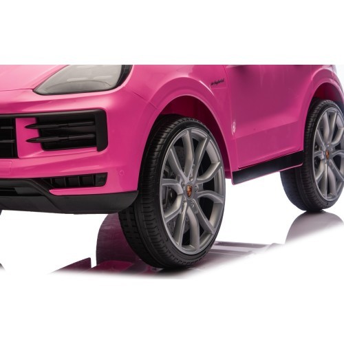 Электромобиль Porsche Cayenne, розовый