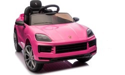 Электромобиль Porsche Cayenne, розовый