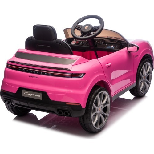 Elektromobilis Porsche Cayenne, rozā