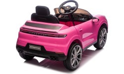 Электромобиль Porsche Cayenne, розовый