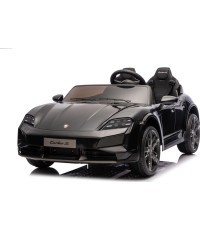 Электромобиль Porsche Taycan Turbo S, черный