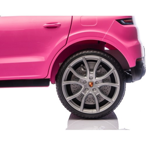 Elektromobilis Porsche Cayenne, rozā