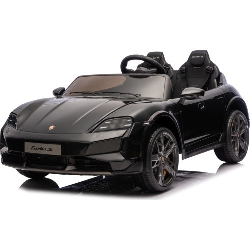 Elektromobilis Porsche Taycan Turbo S, melns