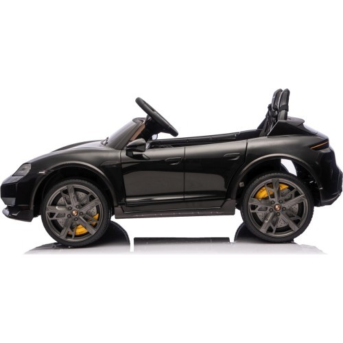 Elektromobilis Porsche Taycan Turbo S, melns