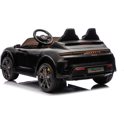 Elektromobilis Porsche Taycan Turbo S, melns