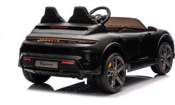 Электромобиль Porsche Taycan Turbo S, черный
