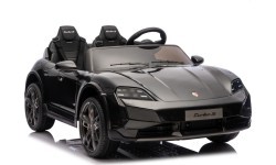 Elektromobilis Porsche Taycan Turbo S, melns