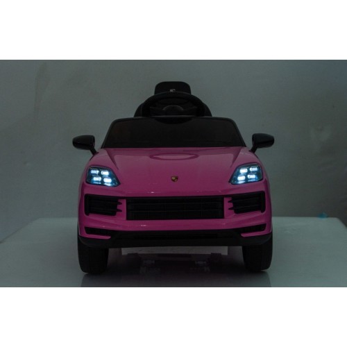 Электромобиль Porsche Cayenne, розовый