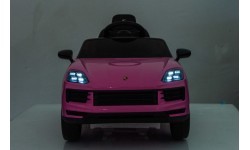 Elektromobilis Porsche Cayenne, rozā