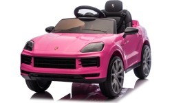 Elektromobilis Porsche Cayenne, rozā