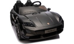 Elektromobilis Porsche Taycan Turbo S, melns